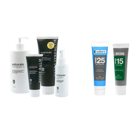 Specialty Podiatrist foot moisturiser creams